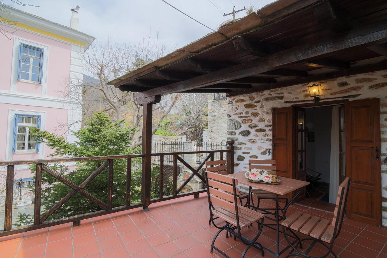 Archontiko Naoumidi Hotel Portariá Buitenkant foto