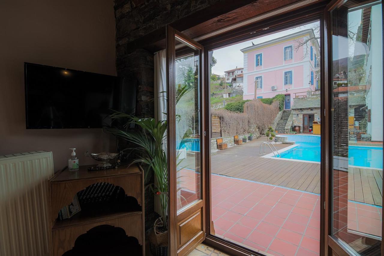 Archontiko Naoumidi Hotel Portariá Buitenkant foto
