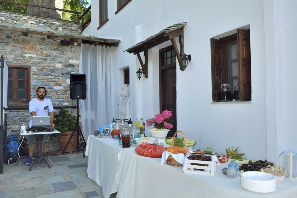 Archontiko Naoumidi Hotel Portariá Buitenkant foto