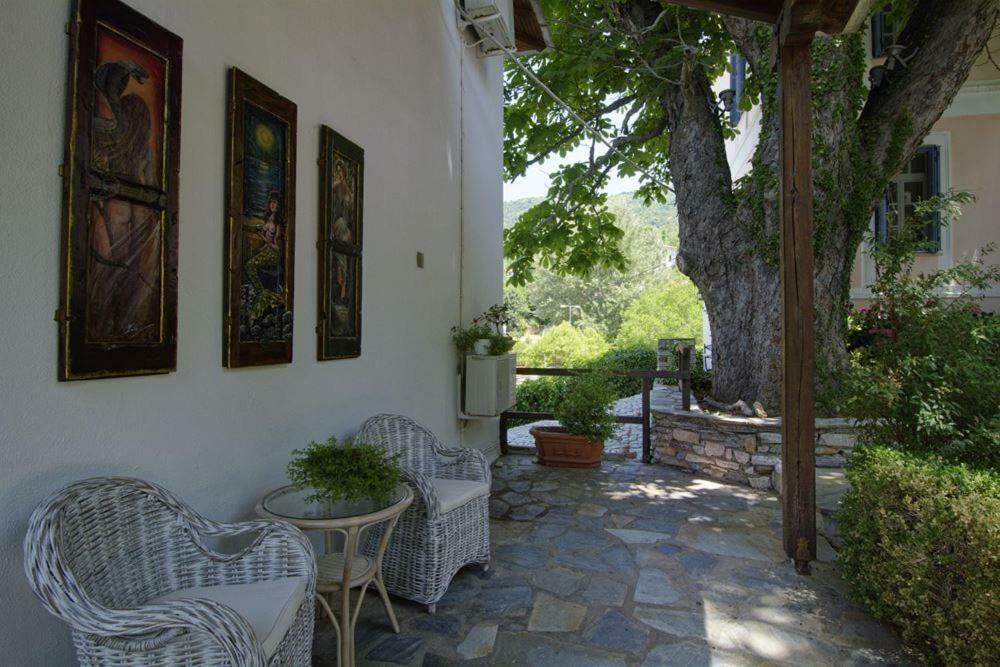 Archontiko Naoumidi Hotel Portariá Buitenkant foto